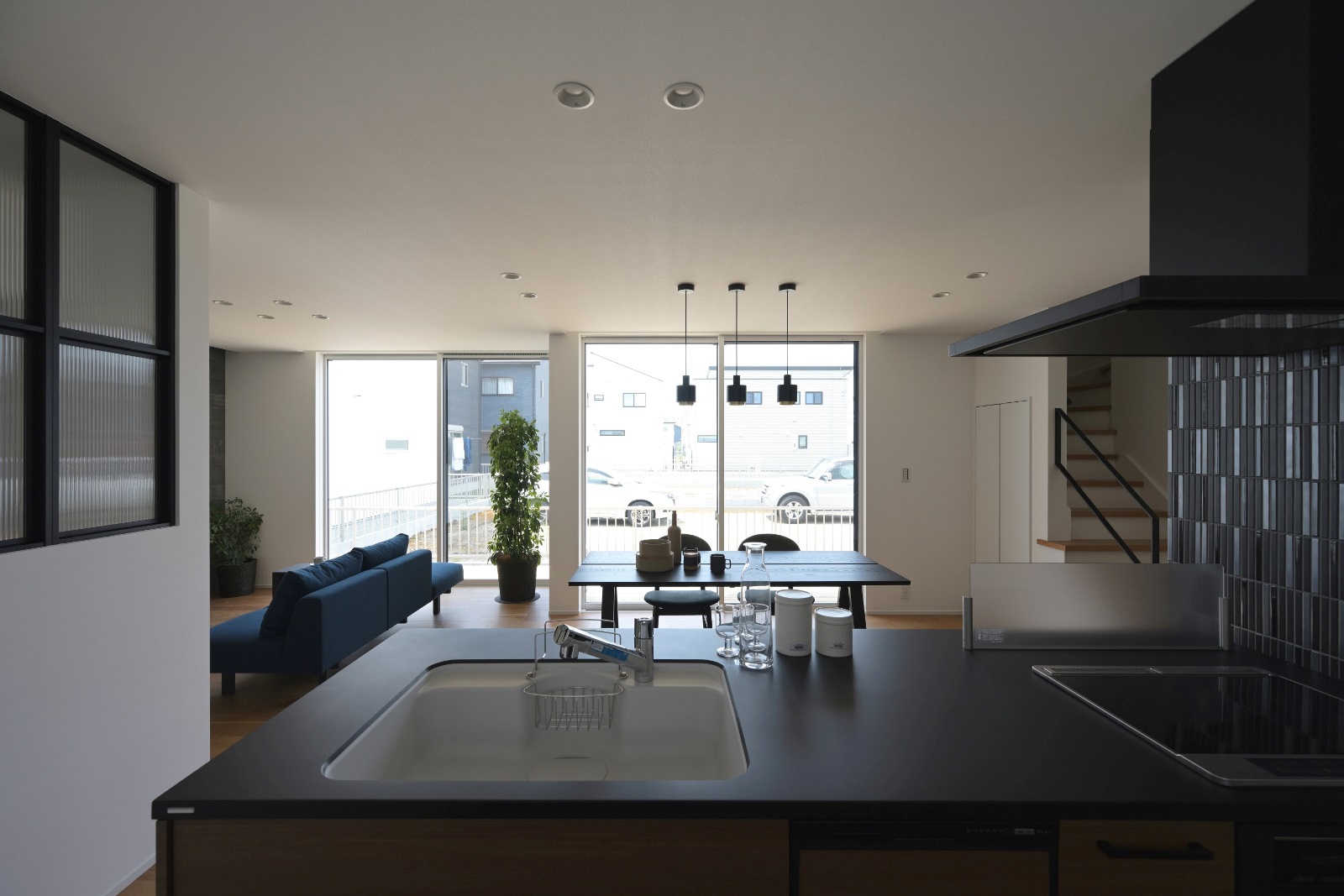 自然光につつまれた家